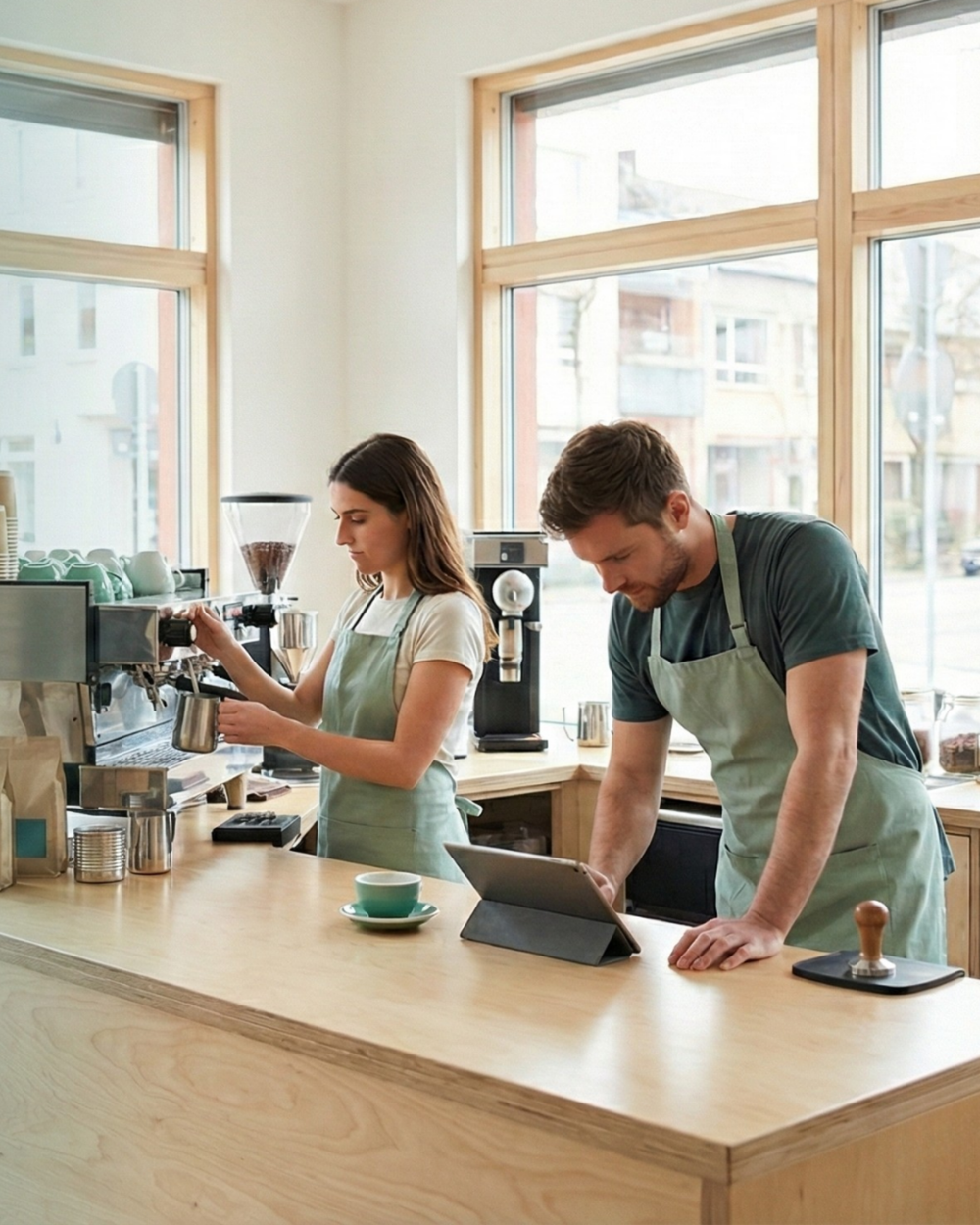 Timberline Coffee School bar