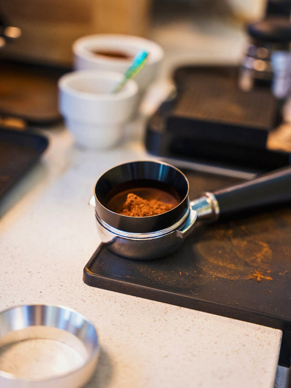 EIGHT OUNCE ESSENTIALS Dosing Funnel (58mm) - Timberline Coffee School