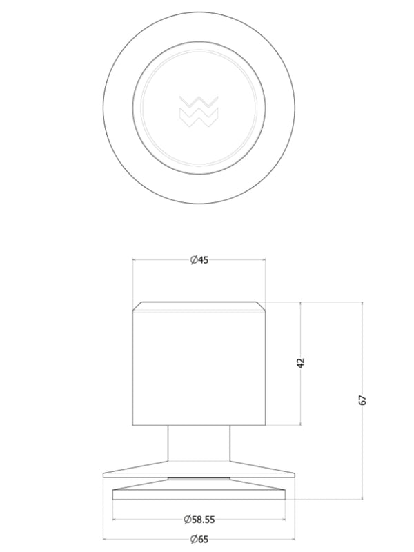 WEBER WORKSHOPS Really Nice Tamper (58.5mm) - Timberline Coffee School